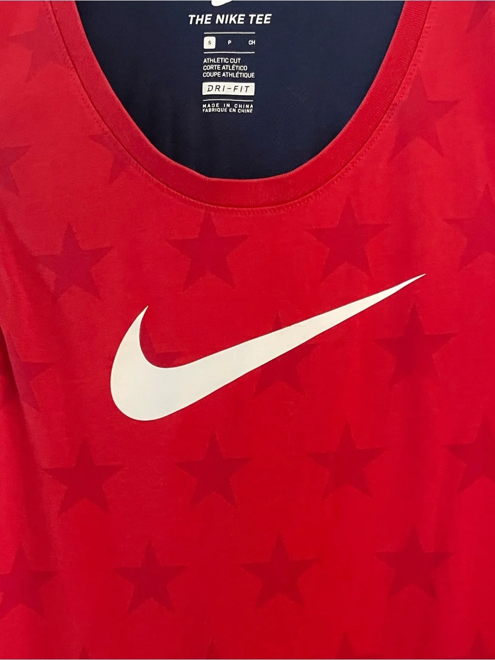 Nike USA Soccer Dri-Fit Sleeveless Men’s Tank Top; Small; 944177-657